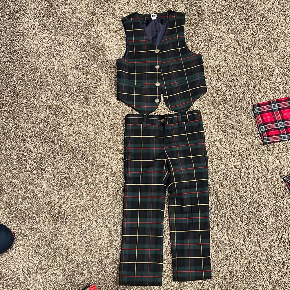 Janie and jack vest and matching pants